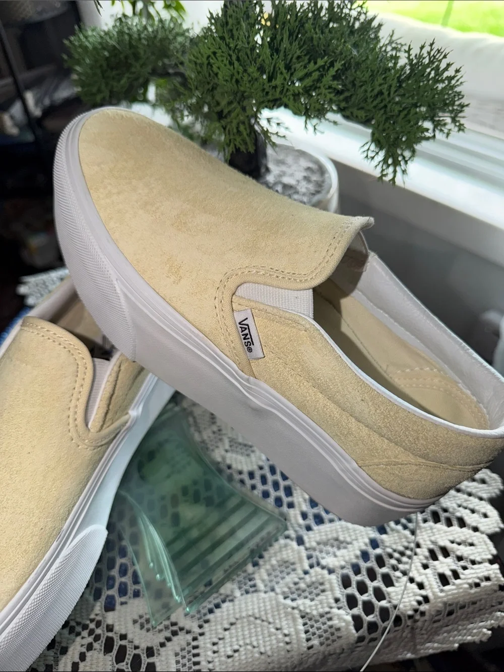 Vans Classic Slip-On Stackform Platform Sneakers
